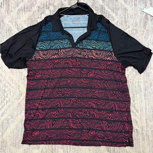 Under Armour Iso-Chill Polo Shirt Men’s XXL Multicolor Short Sleeve Golf